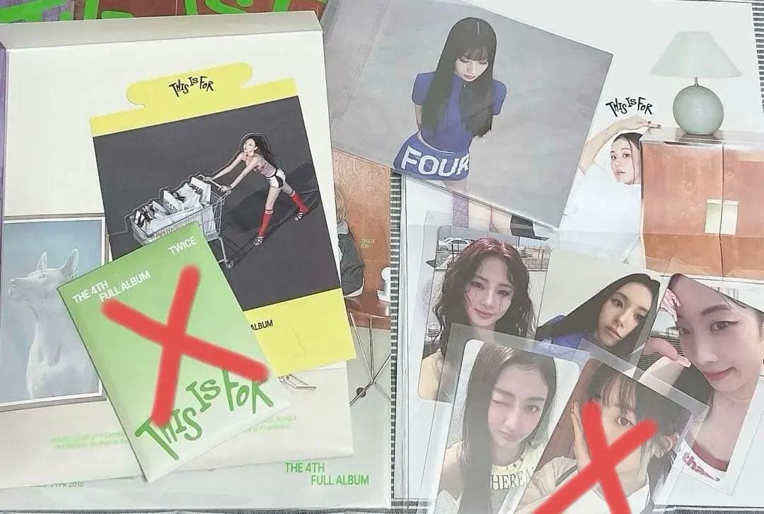 TWICE ダヒョン サイン入りポストカード アルバム付き