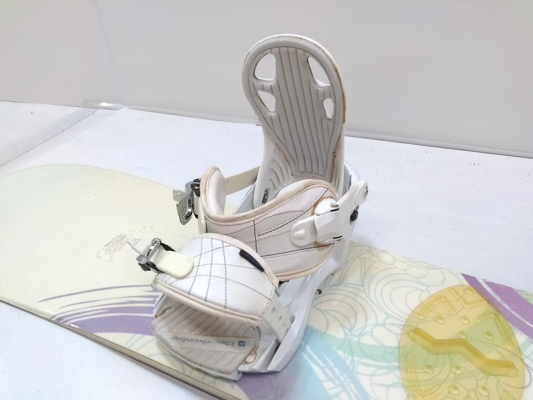 激安! K2 moment 142cm レディーススノーボード3点セット △