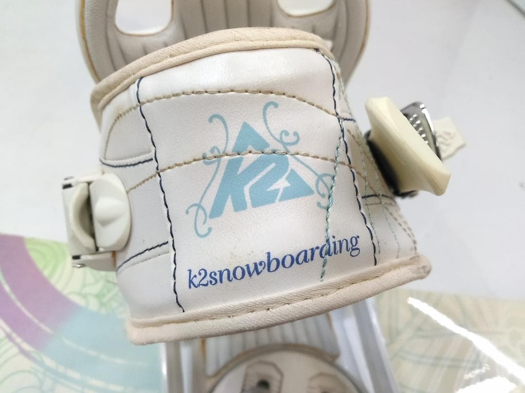 激安! K2 moment 142cm レディーススノーボード3点セット △