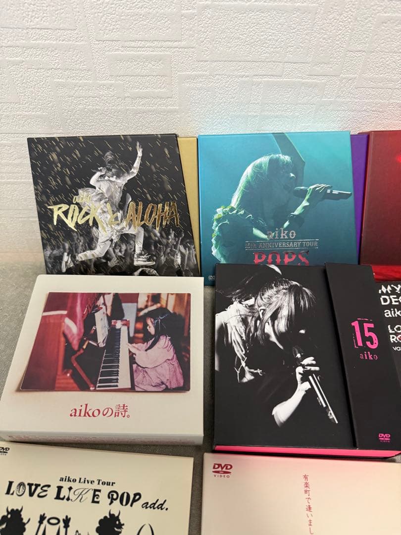 【匿名配送】aiko CD DVD等　グッズのまとめ売り 引退品