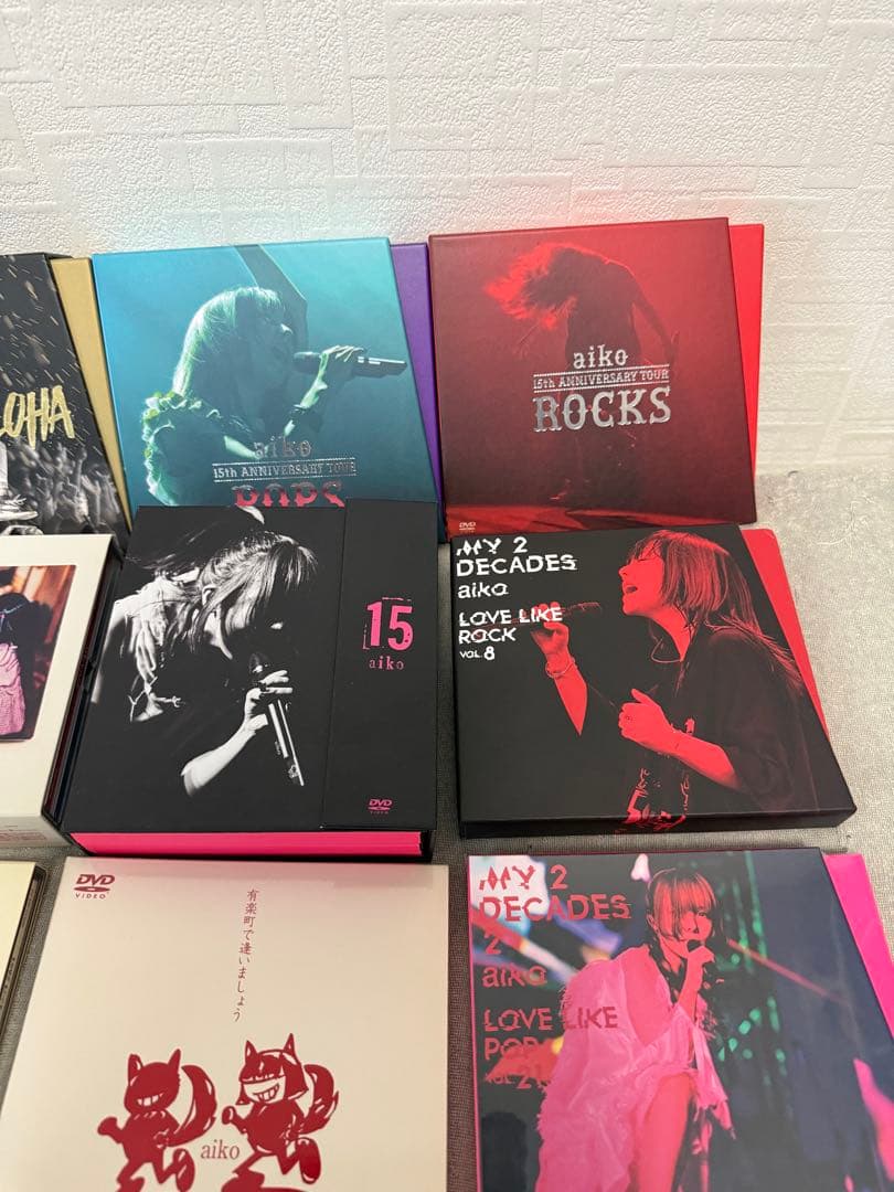 【匿名配送】aiko CD DVD等　グッズのまとめ売り 引退品