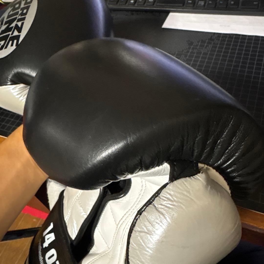 14oz プロフェッショナルSS プライズリング　PRIZERING 黒銀