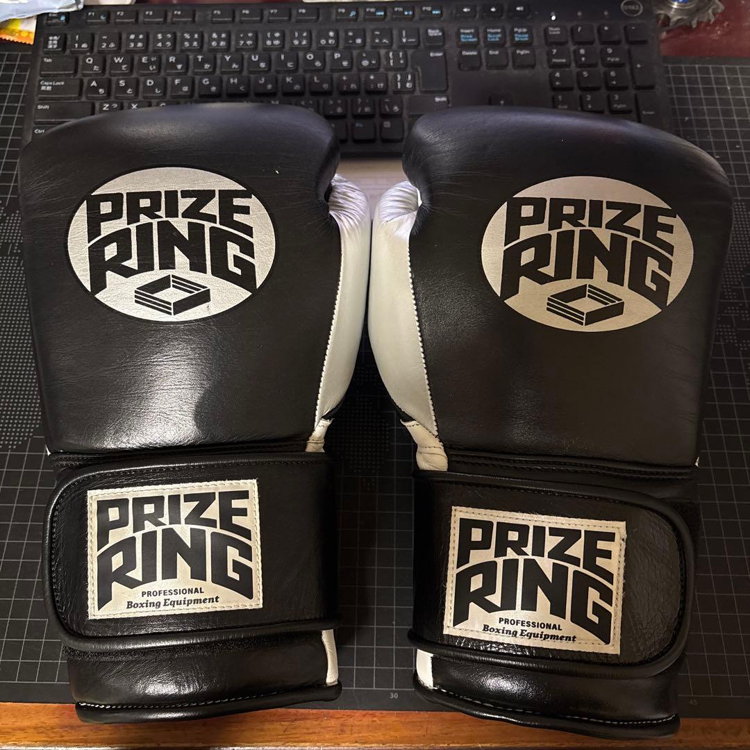 14oz プロフェッショナルSS プライズリング　PRIZERING 黒銀