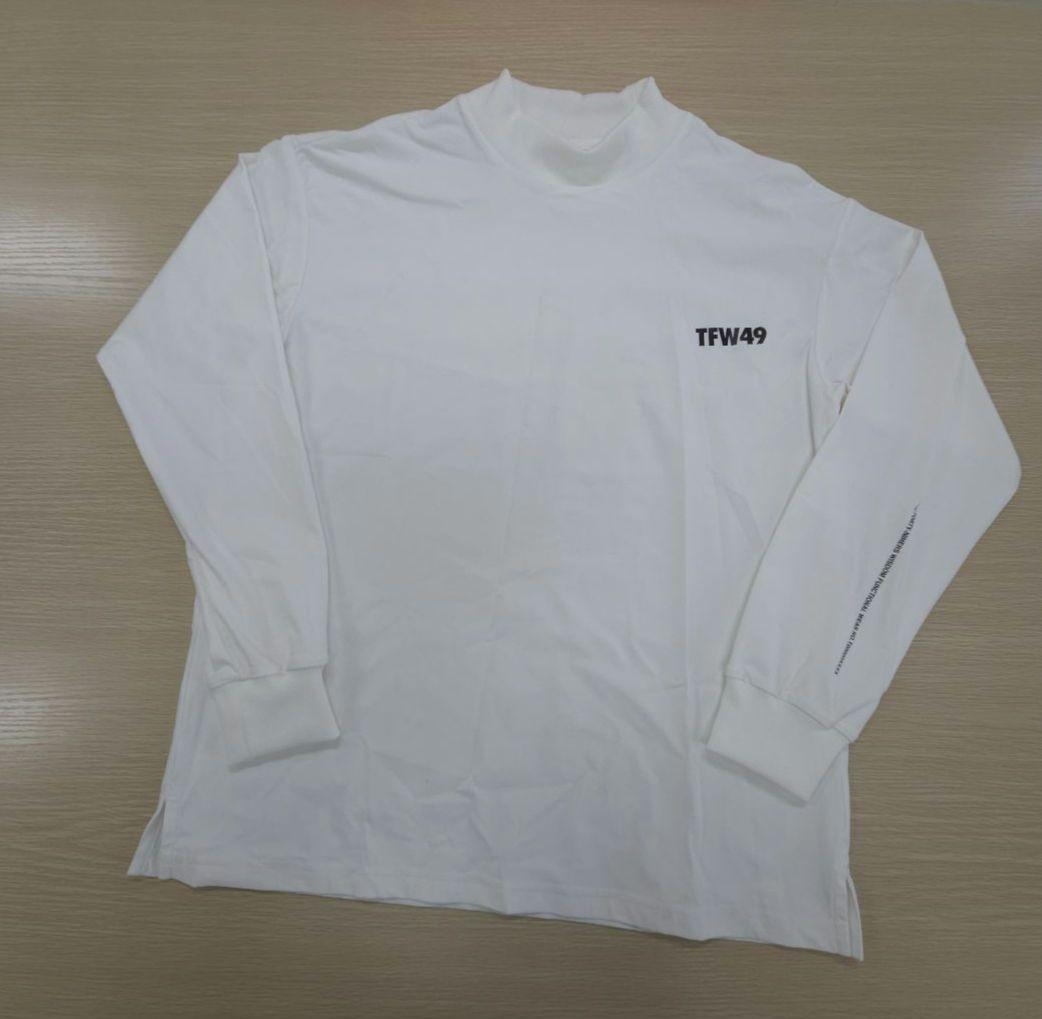 メンズウェア 93. TFW49 HALF MOCKNECK LONG T