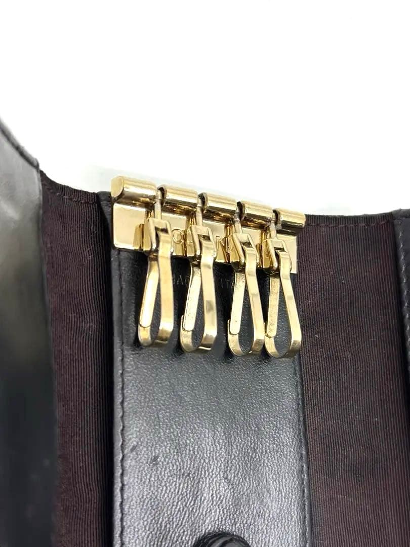 【美品】CHANEL マトラッセ　4連キーケース　25番台（311-45)