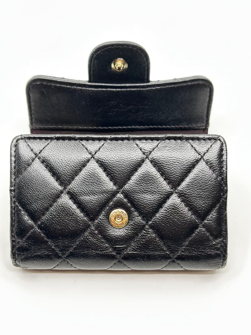 【美品】CHANEL マトラッセ　4連キーケース　25番台（311-45)
