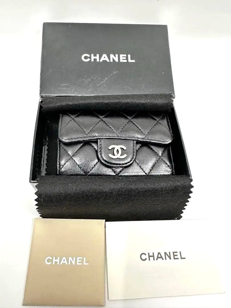 【美品】CHANEL マトラッセ　4連キーケース　25番台（311-45)