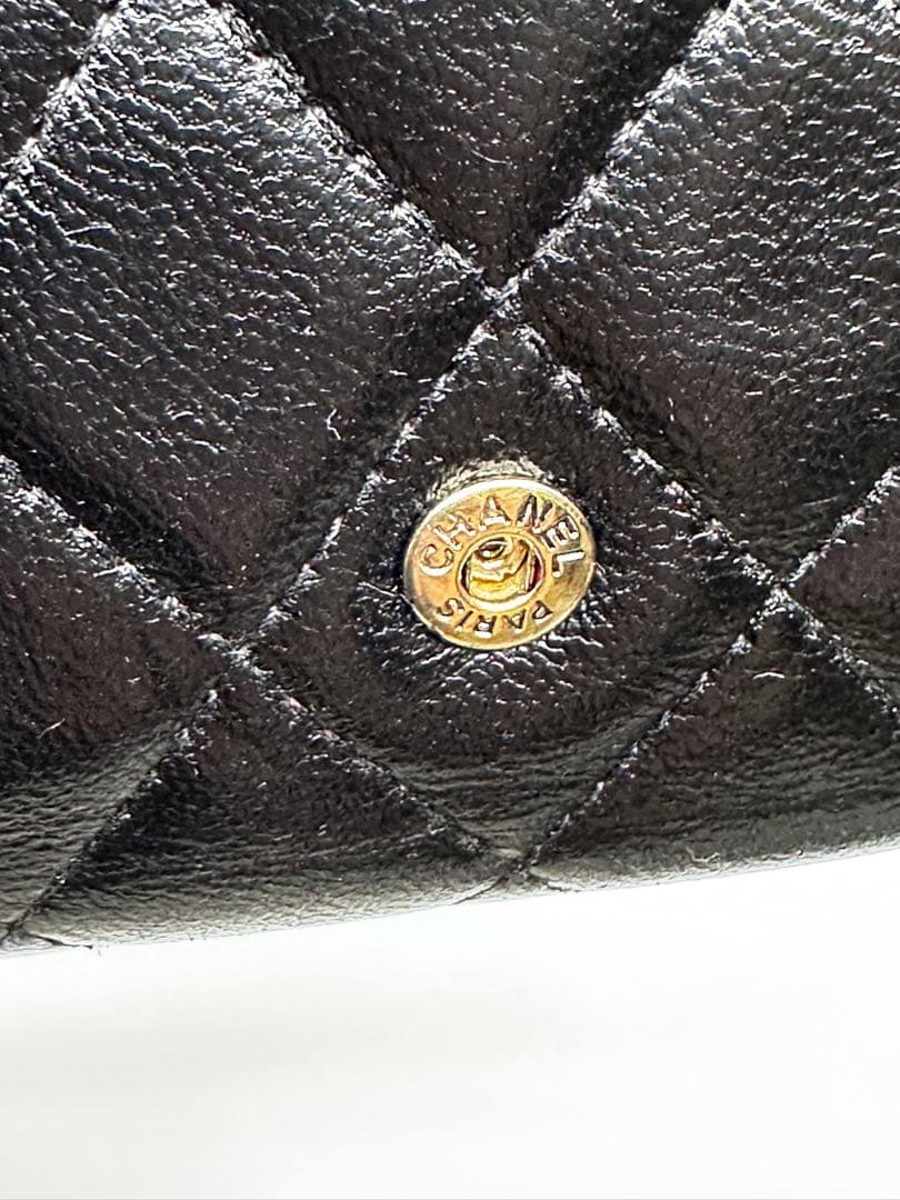 【美品】CHANEL マトラッセ　4連キーケース　25番台（311-45)