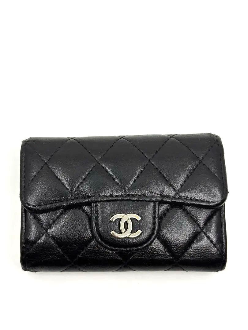 【美品】CHANEL マトラッセ　4連キーケース　25番台（311-45)