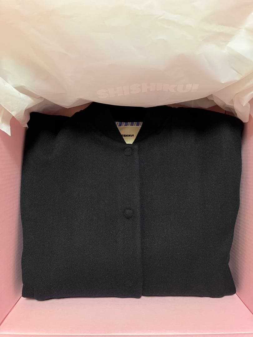 【S】SHISHIKUI WOOL JAK / NAVY スタジャン