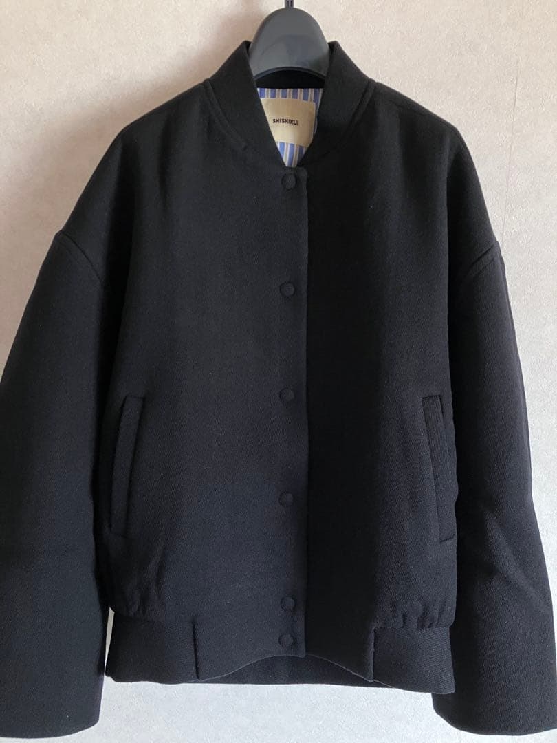 【S】SHISHIKUI WOOL JAK / NAVY スタジャン
