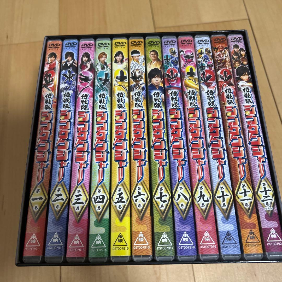 侍戦隊シンケンジャー DVD全巻セット コレクションBOX付き 正規販売品
