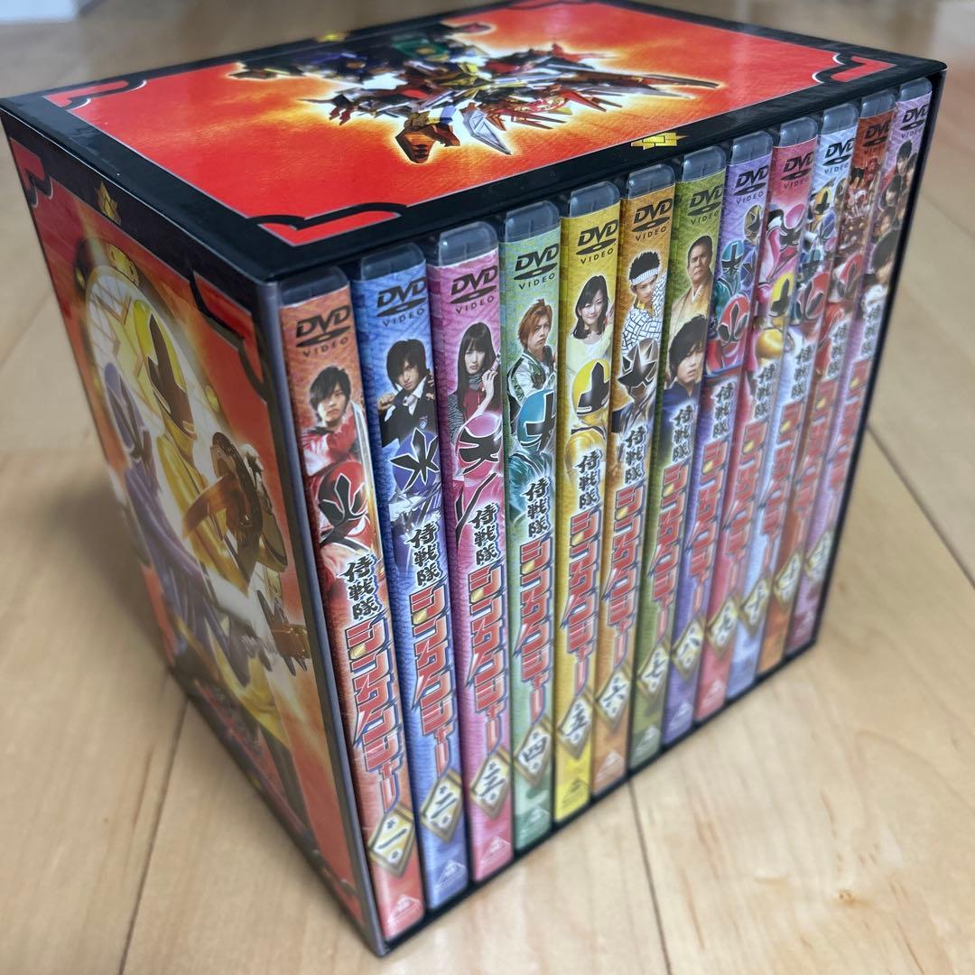 侍戦隊シンケンジャー DVD全巻セット コレクションBOX付き 正規販売品