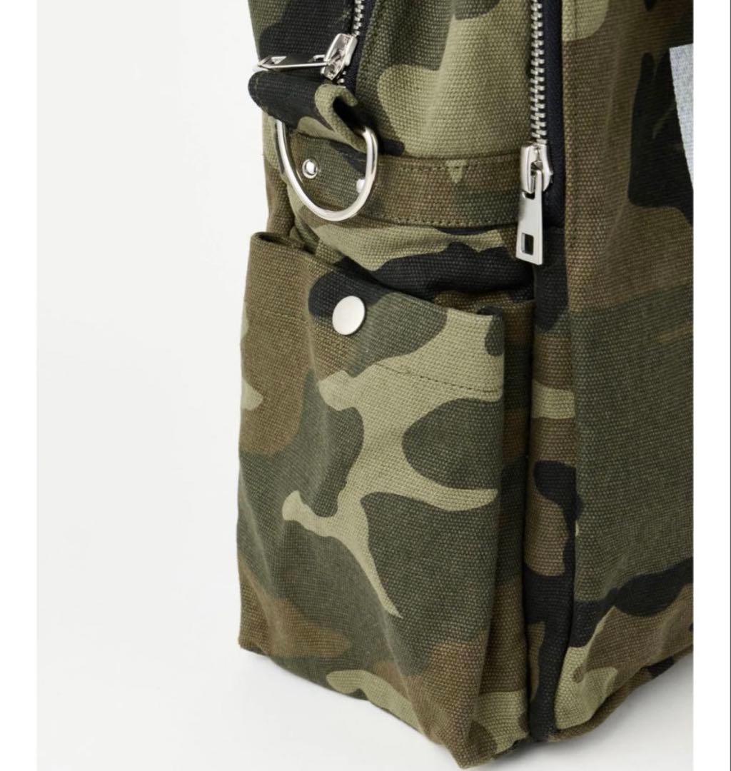カモ柄　BEEDEN BIG B LOGO BAG 即完売
