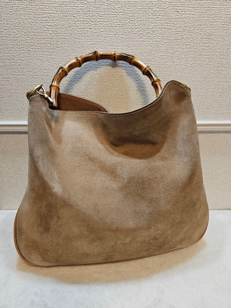 GUCCI ヴィンテージ バンブースエード