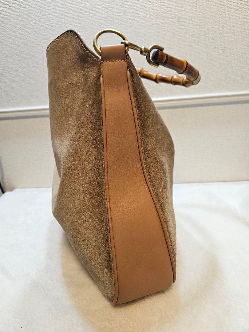 GUCCI ヴィンテージ バンブースエード