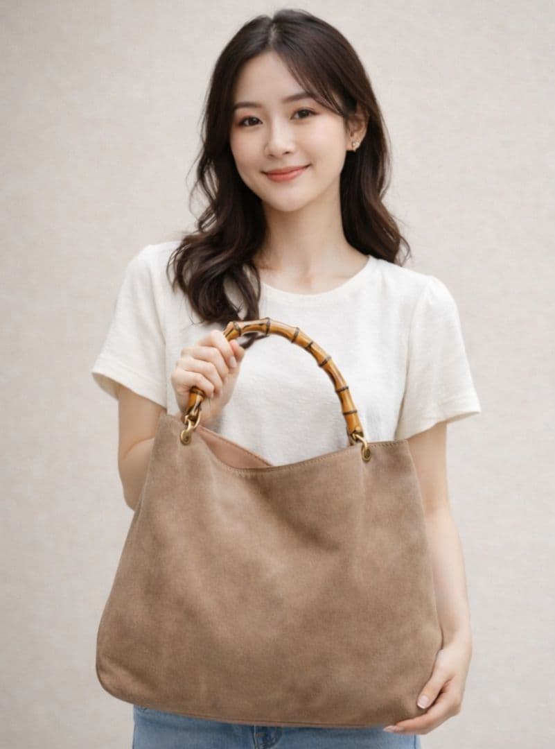 GUCCI ヴィンテージ バンブースエード