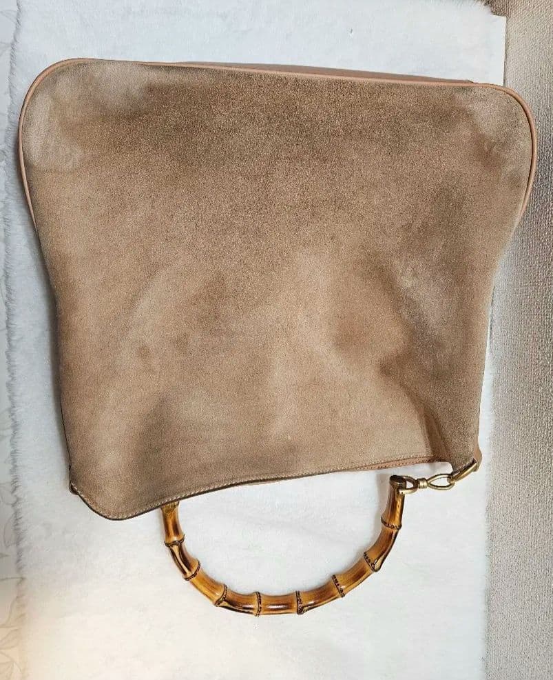 GUCCI ヴィンテージ バンブースエード