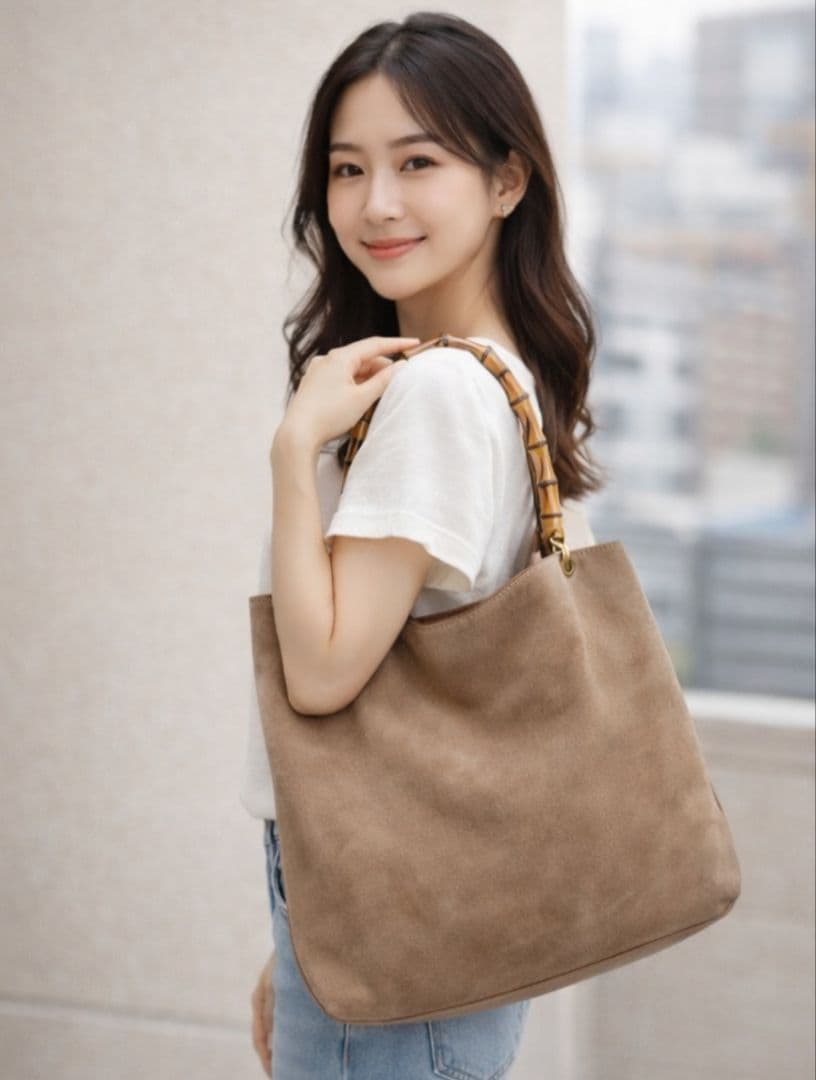 GUCCI ヴィンテージ バンブースエード