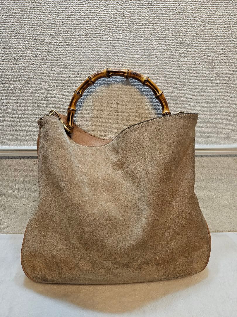 GUCCI ヴィンテージ バンブースエード