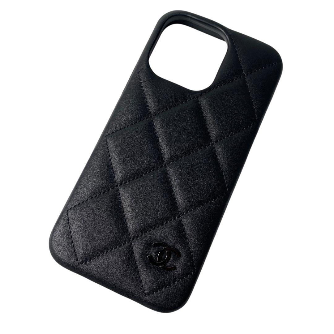 未使用 シャネル iPhone15promax スマホケース ココマーク