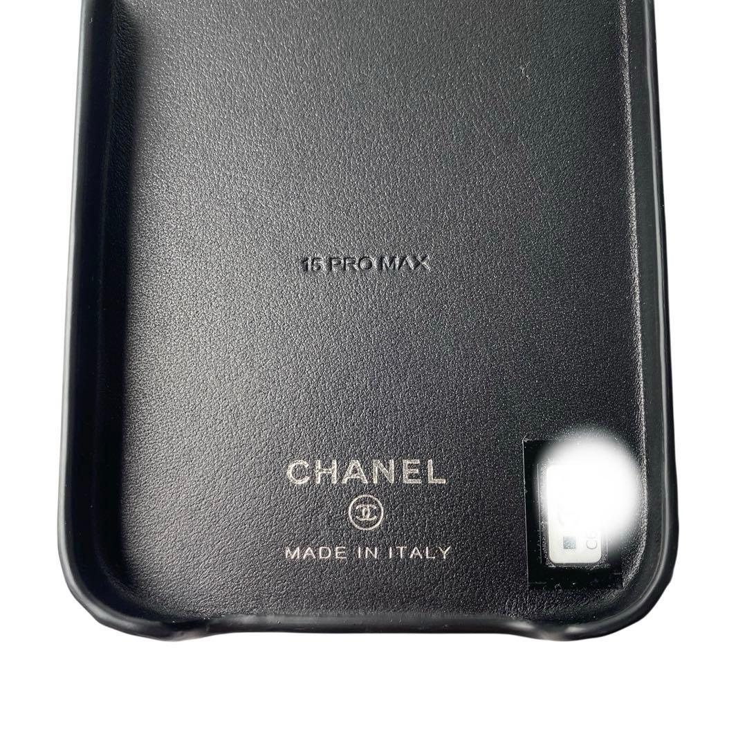 未使用 シャネル iPhone15promax スマホケース ココマーク