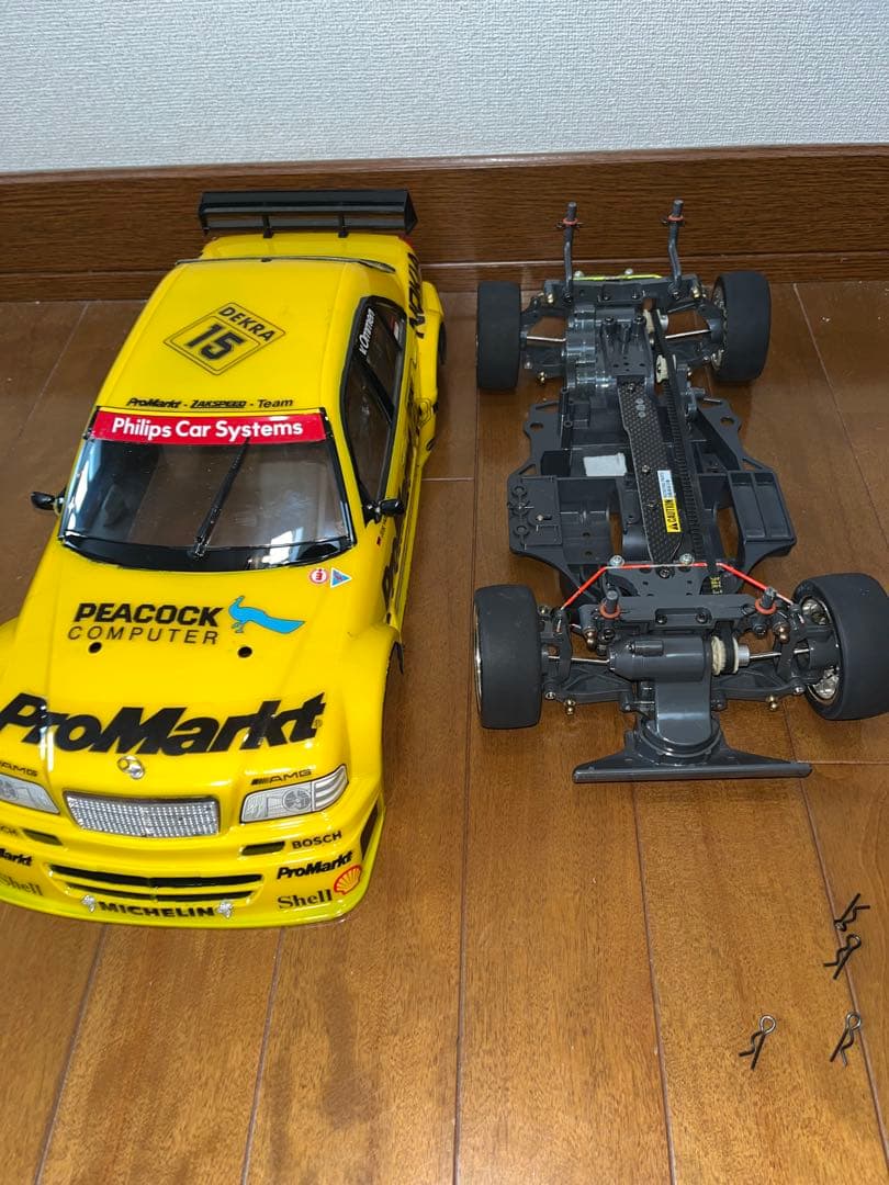 タミヤ TA03R メルセデスAMG ProMarkt ボディ