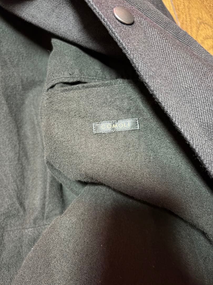 COMOLI 25AW デニムレザーワークジャケット サイズ2 コモリ今期即完売