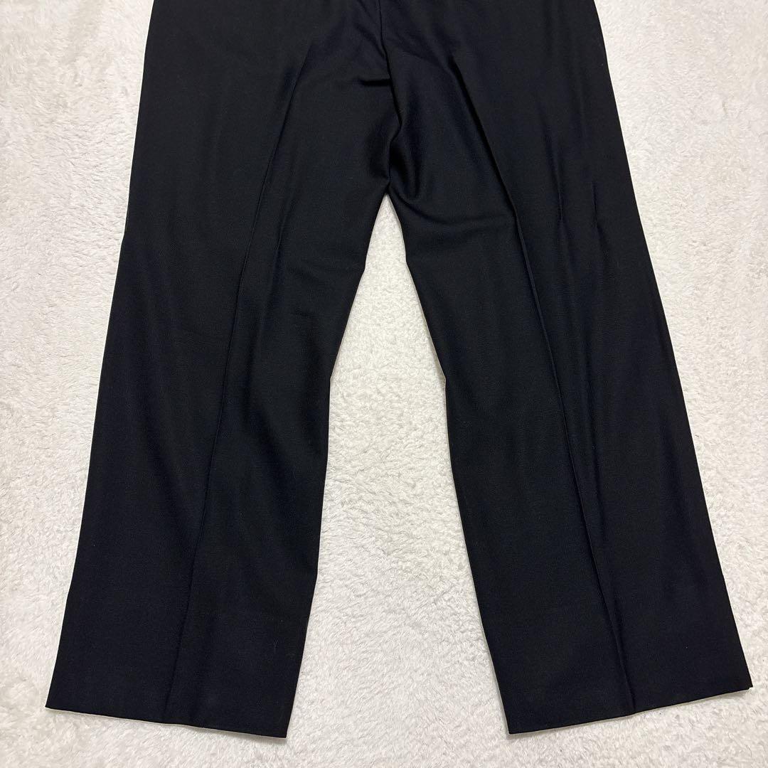 希少　ブラックスーツ　セットアップ　アジャスター付き　冠婚葬祭　ダブルブレスト