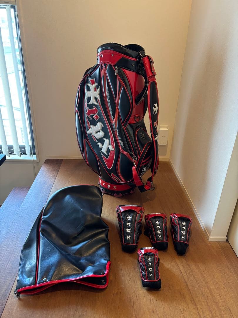 【値下げ】trpx ゴルフバッグとヘッドカバー