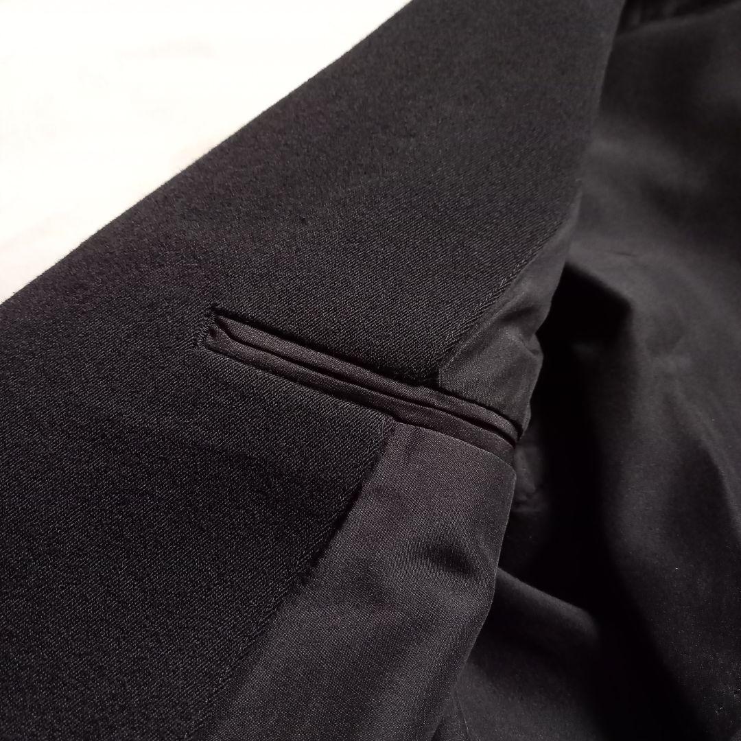 タグ付き替えボタン付未使用　パールコート　マディソンブルー　黒　オケージョン