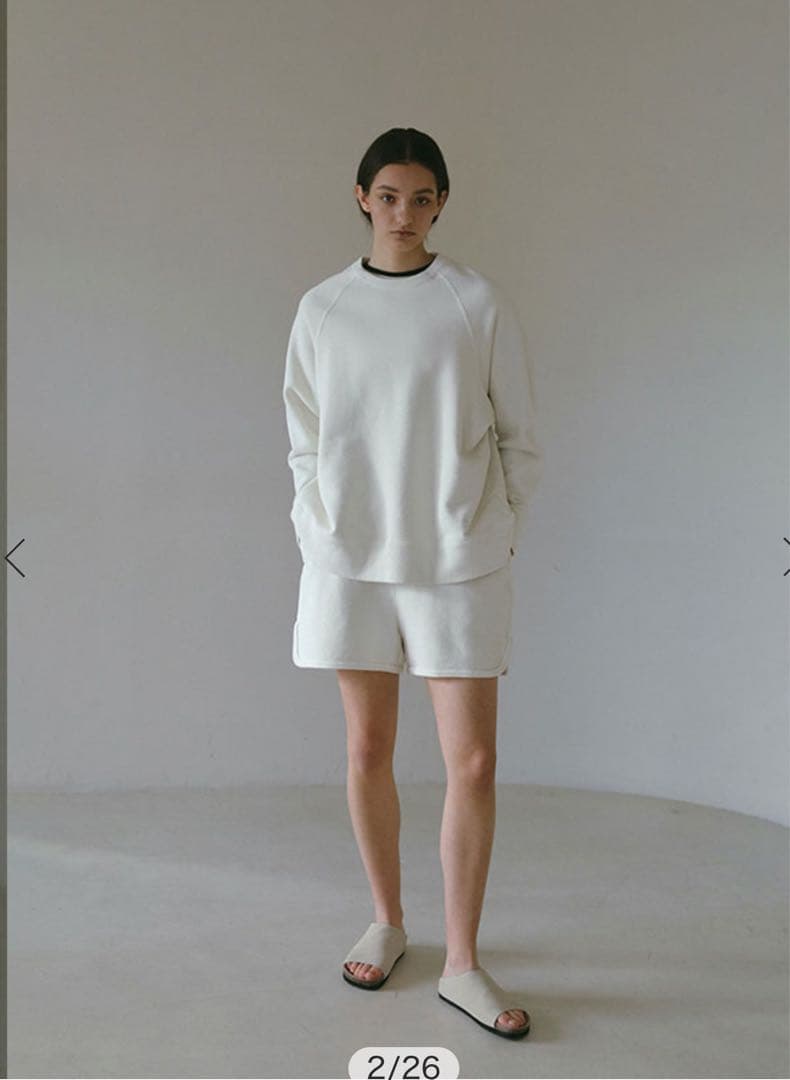 etre tokyo スウェットショートパンツ