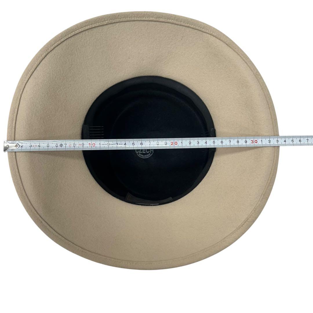 maxim リボン付きハット　兎毛