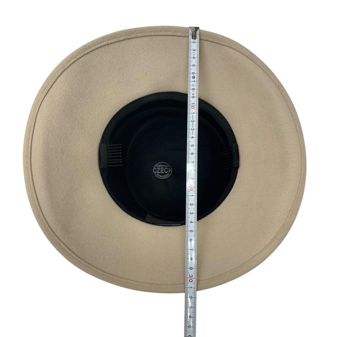 maxim リボン付きハット　兎毛