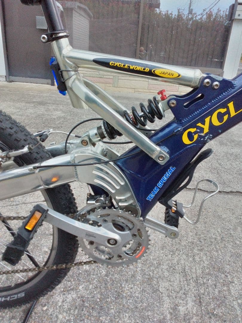 サイクルワールド フルサス マウンテンバイク (希少) オールドMTB