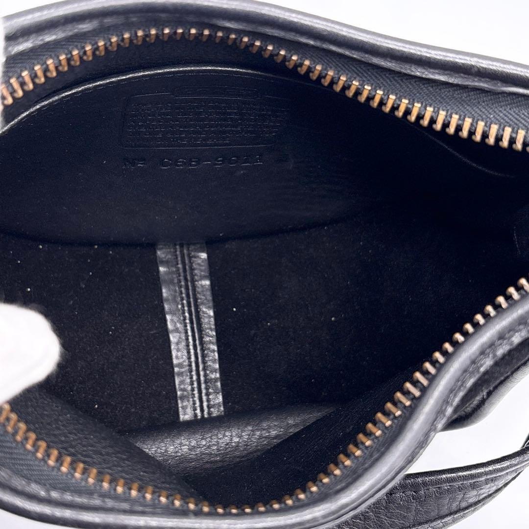 激レア✨ コーチ COACH ショルダーバッグ 9011 スエード　ブラック 黒