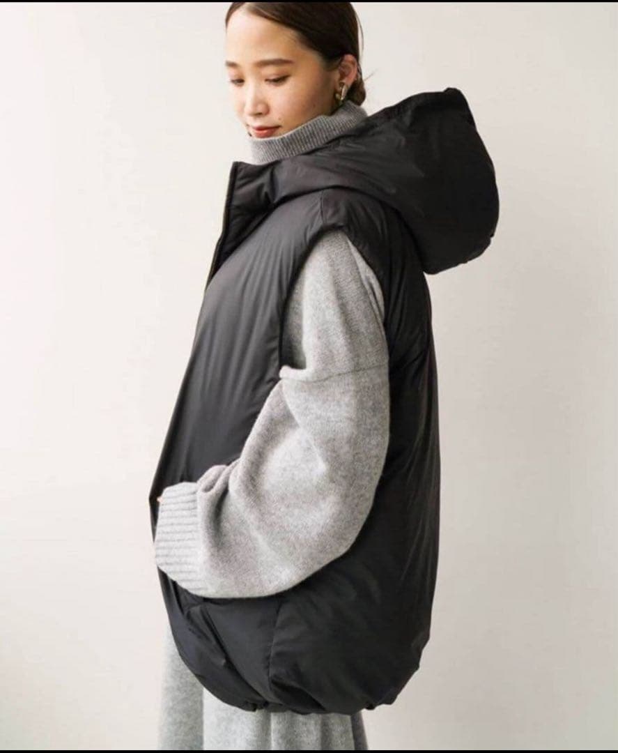 EVERYDAY I LIKE. 中綿ロングベスト