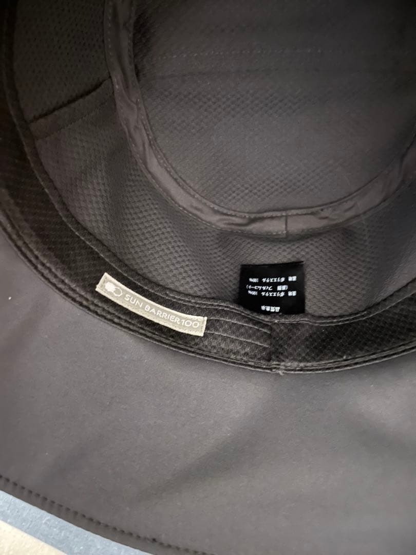 サンバリア100 バケットハット ネイビー M