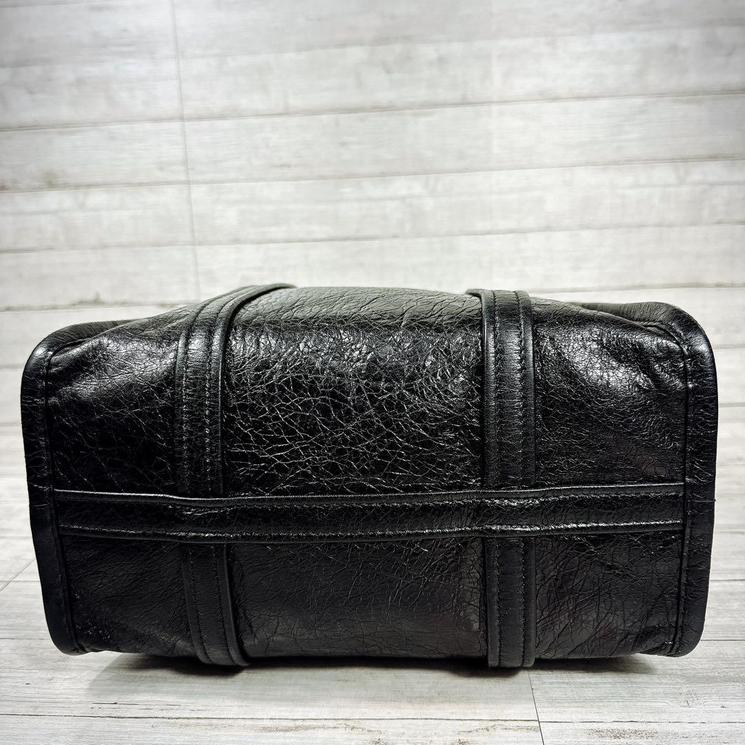 BALENCIAGA トート ショルダー 2way バザールショッパー 黒 S