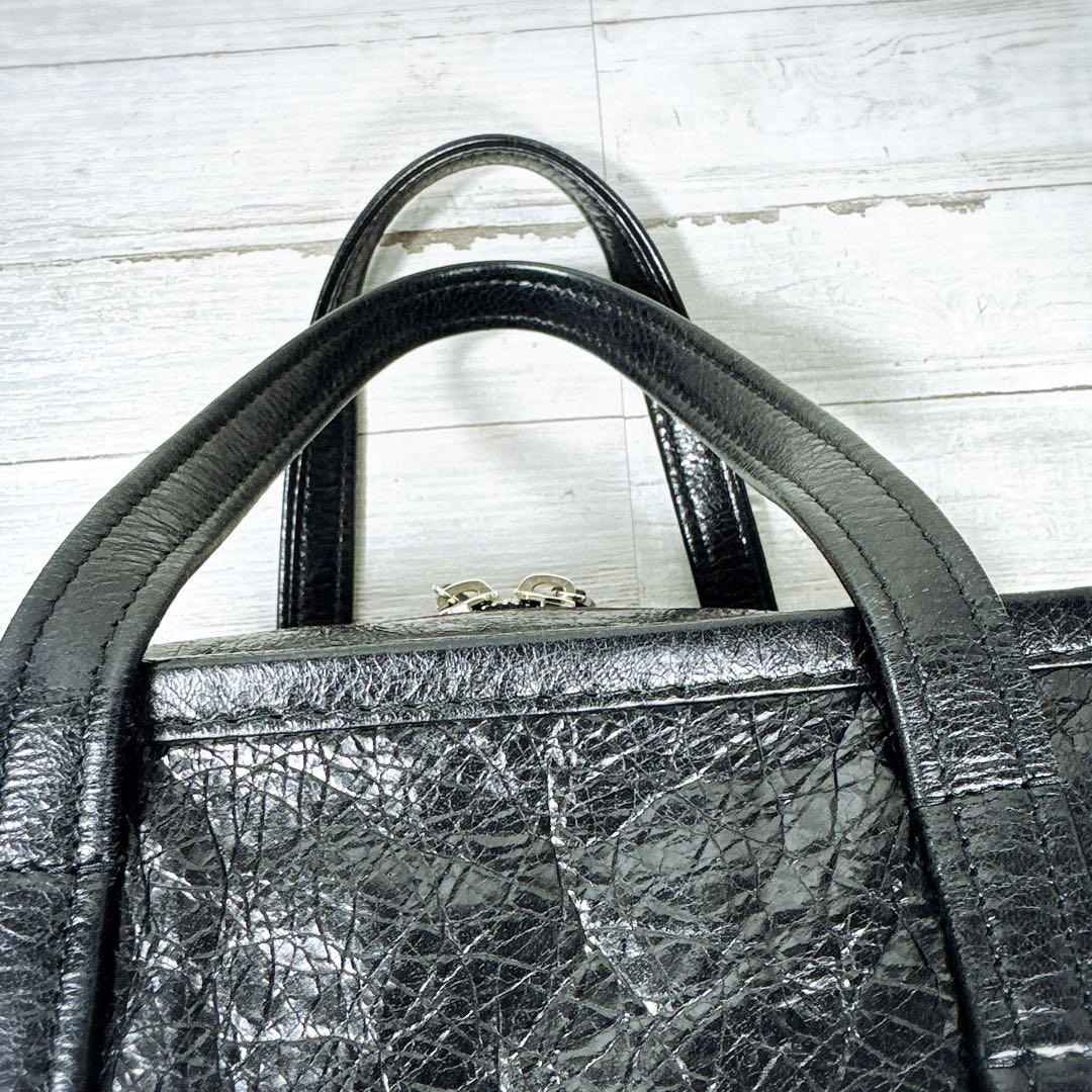 BALENCIAGA トート ショルダー 2way バザールショッパー 黒 S