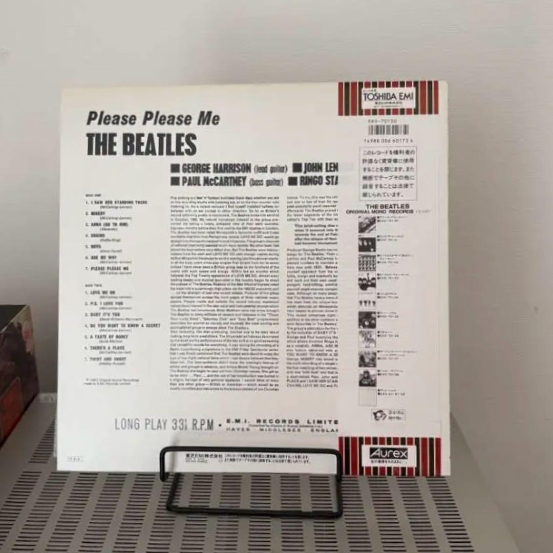 Beatles Please Please Me LP mono 盤未使用品