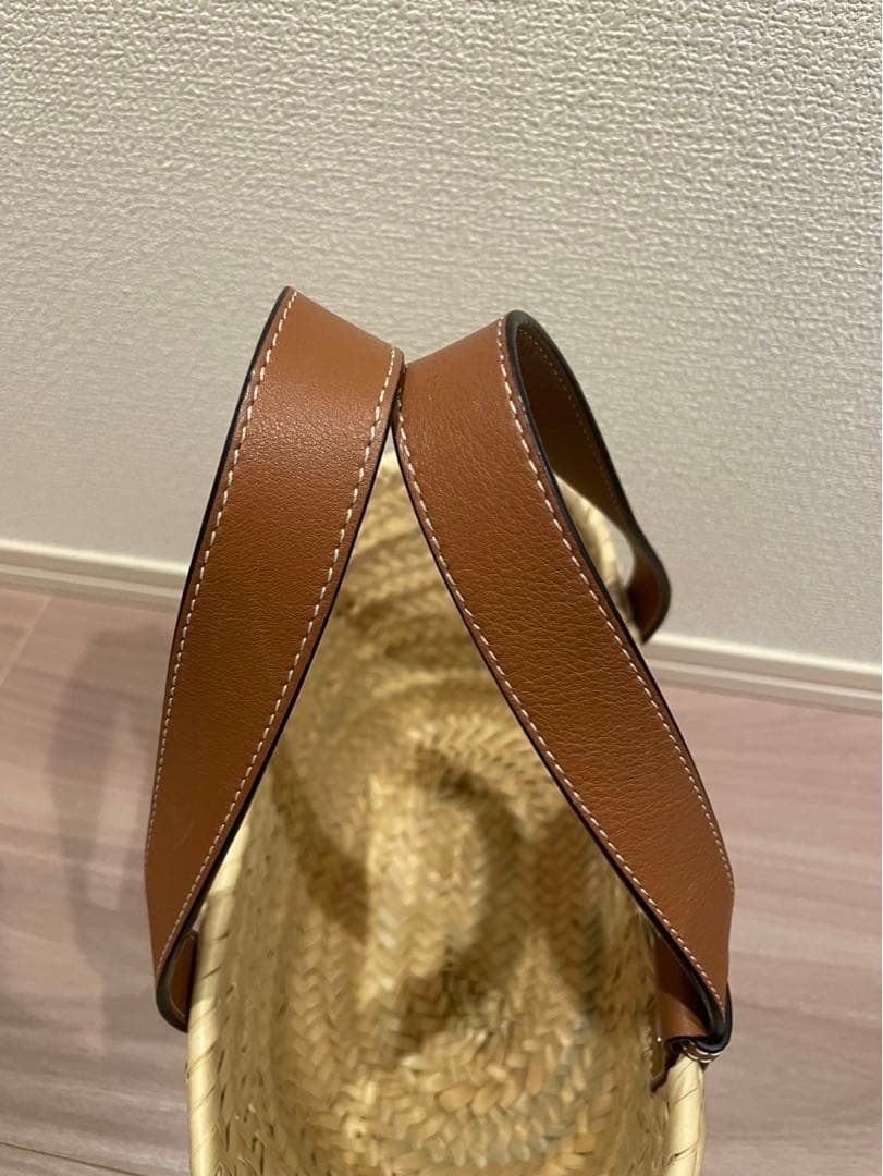 【美品】ロエベ かごバッグ スモール LOEWEバスケットバッグ 【Small】