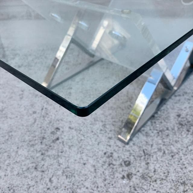 聖杯デザインベース｜ガラストップ｜センターテーブル/リビングテーブル｜