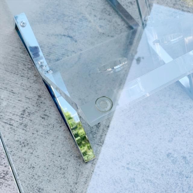 聖杯デザインベース｜ガラストップ｜センターテーブル/リビングテーブル｜