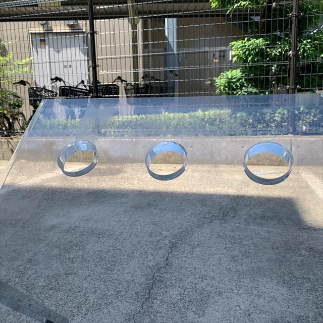 聖杯デザインベース｜ガラストップ｜センターテーブル/リビングテーブル｜