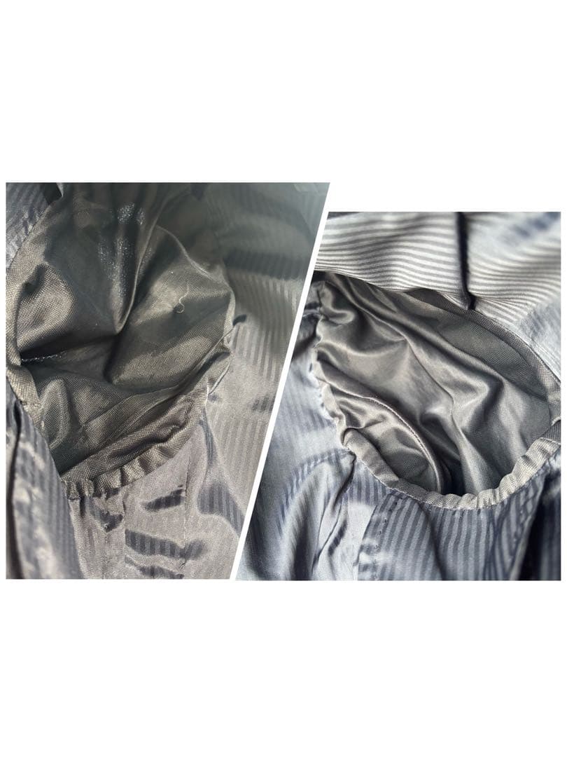 スーツセレクト スリーピース ネイビー ウール混合 スーツ 2つボタン スーツ