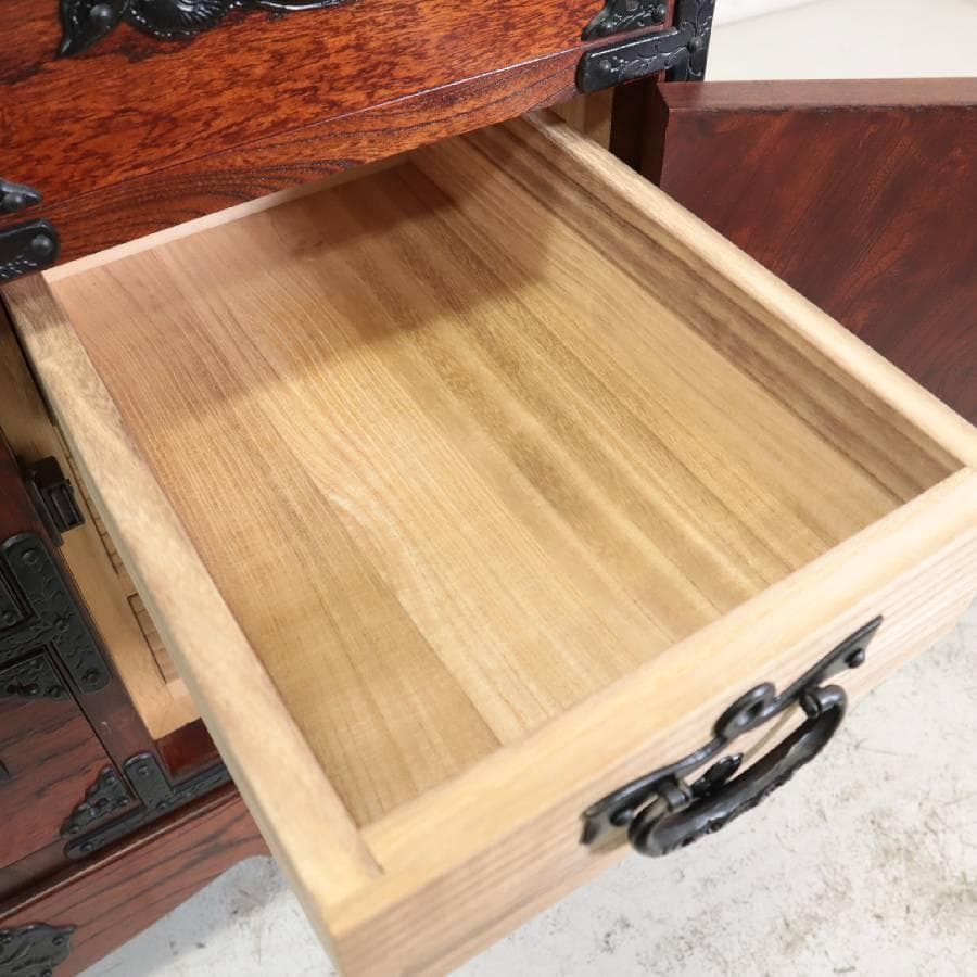 taishi 岩谷堂箪笥 NO.619 白鳥4号 II型 車付 車箪笥