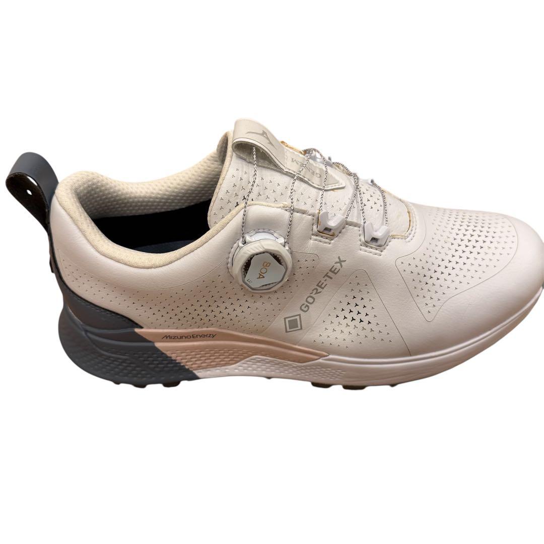 美品 ミズノ ゴルフシューズ ジェネム WG GTX ボアメンズ 26.0