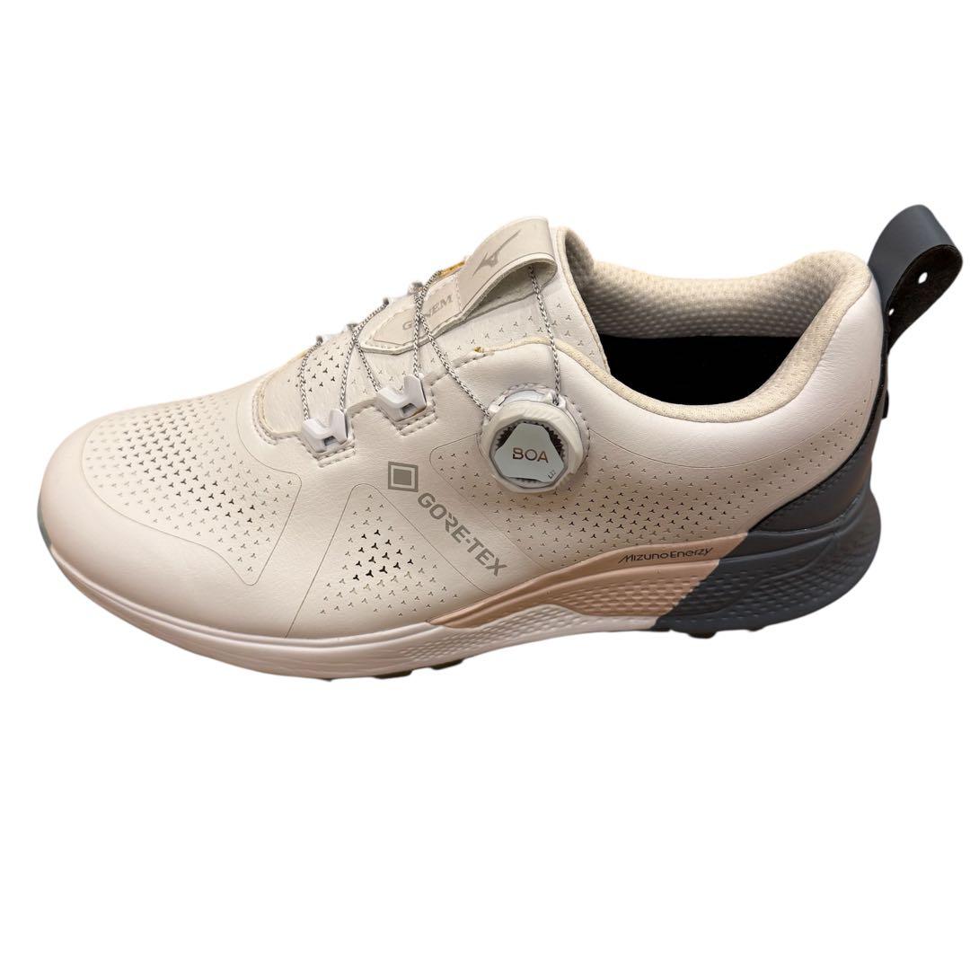 美品 ミズノ ゴルフシューズ ジェネム WG GTX ボアメンズ 26.0