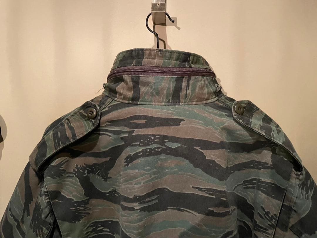 あにすけ65 アルファー社 ミリタリージャケット タイガーストライプ L